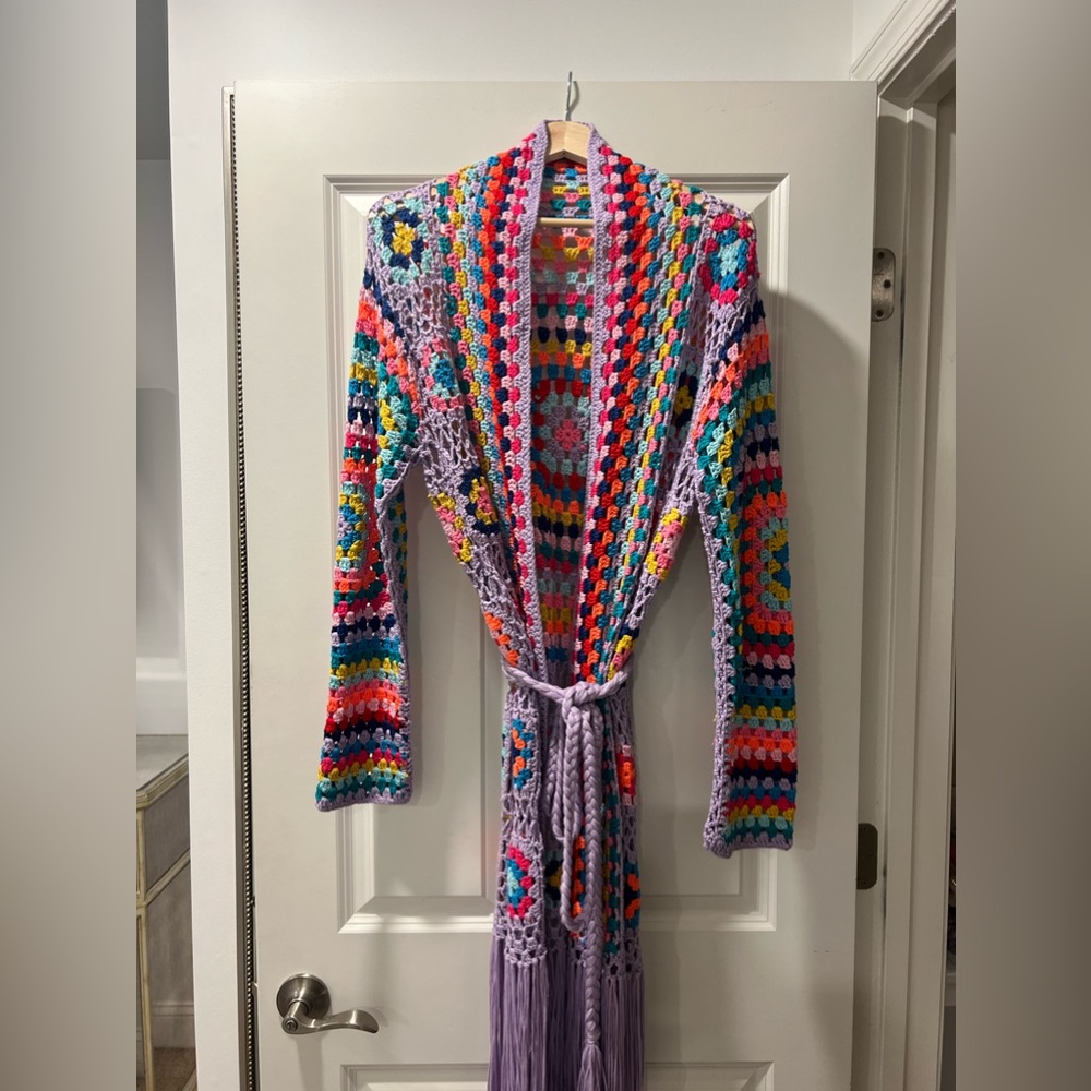 Purple Cardigan